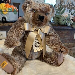 MERRY THOUGHT Pure Mohair Iron Bridge Shrops 20 inches bear Made in England


.